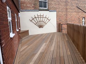 Decked entrance- click for photo gallery